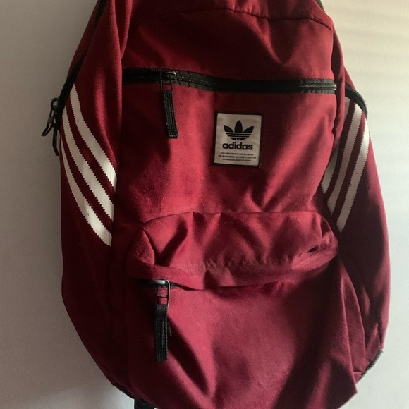 Adidas Maroon Backpack good condition - Picture 4 of 5